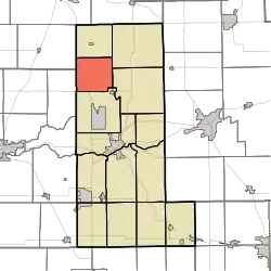 Location in Miami County