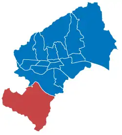 Brezovica as a part of Zagreb