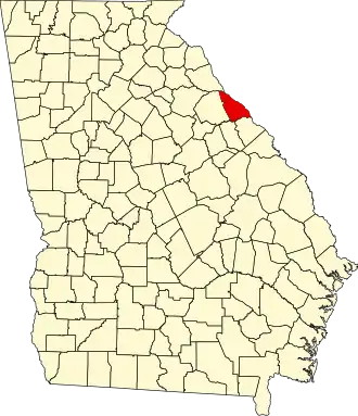 State map highlighting Lincoln County