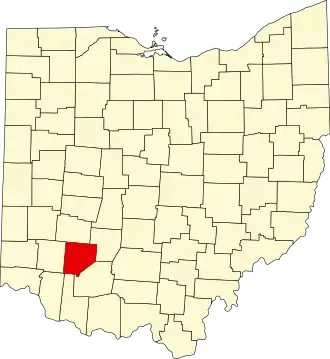 Clinton County map