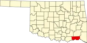 Choctaw County map