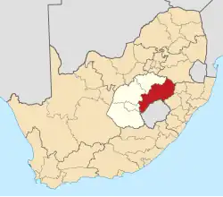 Thabo Mofutsanyana District within South Africa
