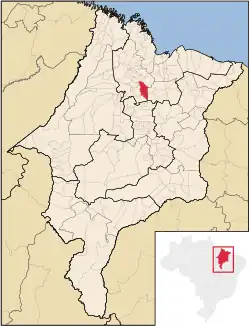 Location in Maranhão