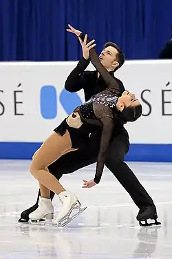 Valentina Marchei and Ondřej Hotárek at the 2016 European Championships