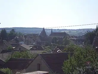 A general view of Marcigny