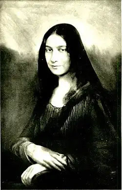 Marguerite Agniel "As Mona Lisa" by Robert Henri, c. 1929