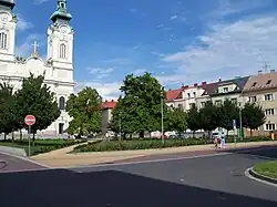 The square Stojanovo náměstí