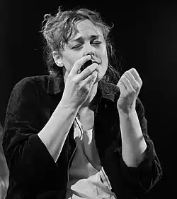 Mari Kvien Brunvoll performs at Herr Nilsen, Oslo 2023 Photo: Tore Sætre