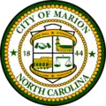 Official seal of Marion, North Carolina