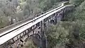 Marple Aqueduct, viewed from a drone