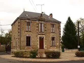 The town hall in Mars-sous-Bourcq