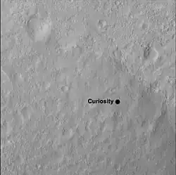Curiosity's landing site - "Yellowknife" Quad 51 (1-mi-by-1-mi) of Aeolis Palus in Gale.