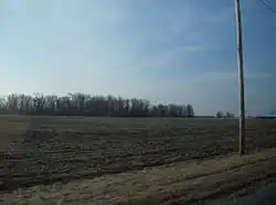 Fields and small woods near the village of Marseilles