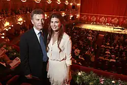 President Mauricio Macri and First Lady Juliana Awada First Lady, 2015–2019