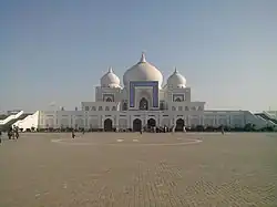 Image of Bhutto family mausoleum at Garhi Khuda Baksh in Bhutto family's ancestral village