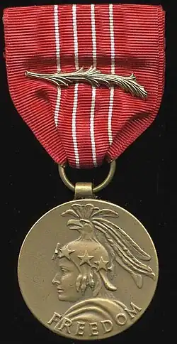 Medal of Freedom, 1945