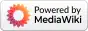 Powered by MediaWiki Web badge
