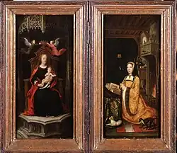 At prayer, "Master of 1499", a Southern Netherlands artist, 1510s; Museum of Fine Arts, Ghent