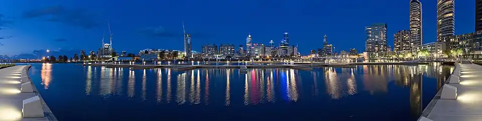 Image 104Melbourne Docklands panorama (from Portal:Architecture/Townscape images)
