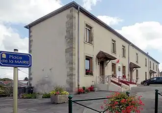 The town hall in Melincourt