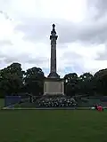 The Nelson Column at Castle Green, Hereford, designed by Thomas Hardwick, completed 1809