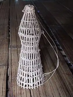 A Mendriq bubu fish trap.