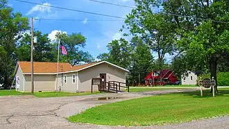 Mentor Township Hall in Mio