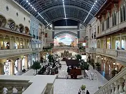Interior of Mercato shopping mall
