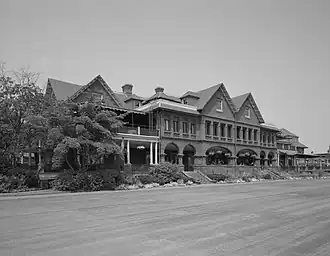 Sixth clubhouse, Merion Cricket Club (1896–97).