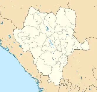 Nazas, Durango is located in Durango