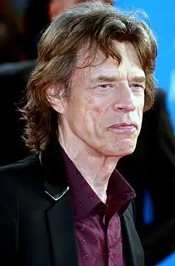 Mick Jagger, English singer and composer