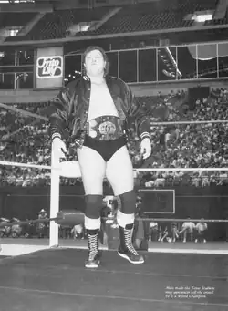 George as WWA World Heavyweight Champion, circa 1988