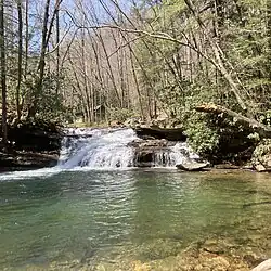 Thumbnail image of Mill Creek Falls in Kumbrabow State Forest
