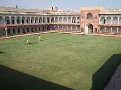 Agra Fort: Ladies Bazaar attached to the Nagina Masjid.