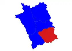 Location in Minbu district