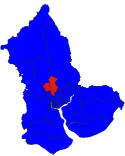 Mingaladon District in Yangon Region