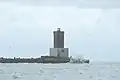 Lighthouse in the north at the end of Groyne A