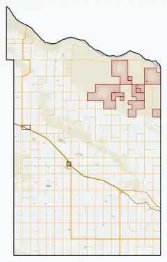 Rural Municipality of Miry Creek No. 229 is located in Miry Creek No. 229