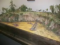 Model of Bailey's Dam