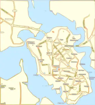 2012 FKF Division One is located in Downtown Mombasa