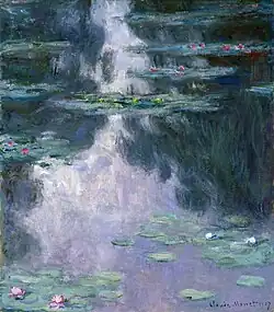 Claude Monet, Water Lilies (Nympheas) (1907), 92.1 × 81.2&nbsp;cm