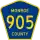 County Road 905 marker
