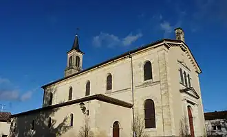 The church in Montpon