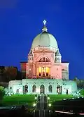 View of the Saint Joseph's Oratory basilica