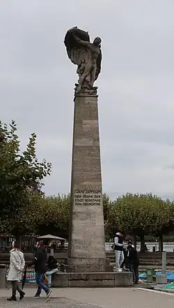 Monument near the lake in Konstanz/Constance