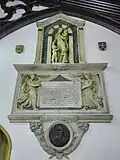 Monument to Rev James Mitchell, South Leith Parish Church