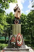 Monument to the liberators of the village during World War II
