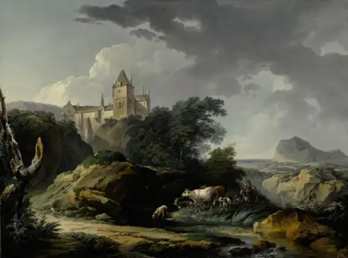 Morning After the Rain by Philip James de Loutherbourg