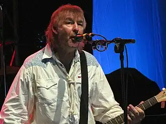 Overend Watts performing with Mott the Hoople, reunion gig, Hammersmith Apollo, October 2009