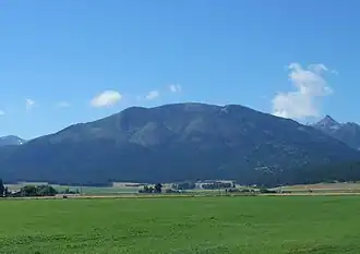 North side of Mount Howard